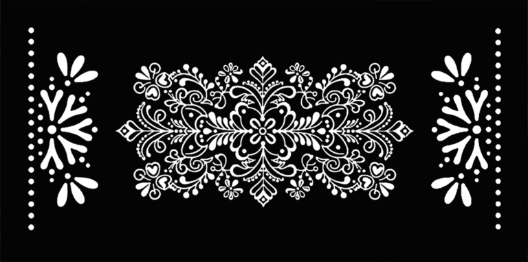 Panel Metalowy – Wzór "1121" – Haft Ornament Klasyk – Ażur Wycinany CNC