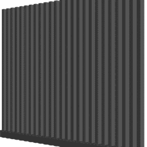 Ogrodzenie Palisadowe Pionowe – Prostokąt R-60 (60x40) – wys. 1,5m – Na Wymiar