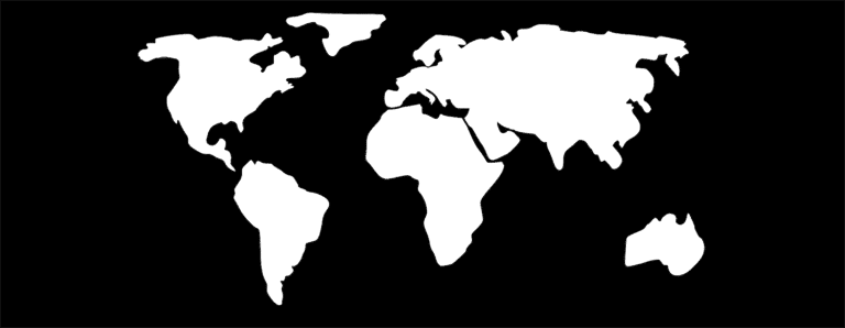 Panel Ogrodzeniowy Metalowy – Wzór "3070" (Globalny Horyzont) – Motyw Mapa Świata – Na Wymiar